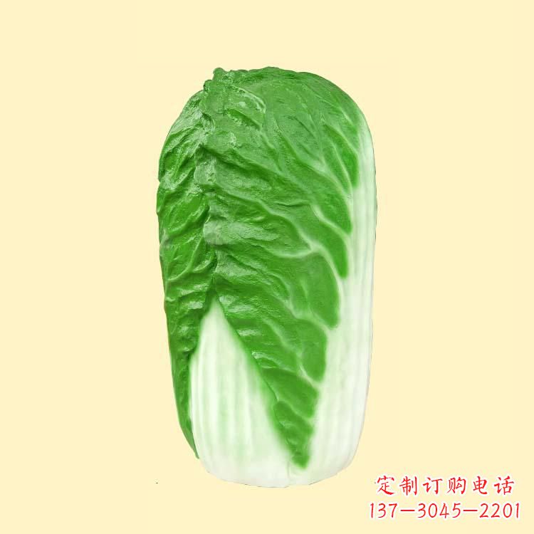 东营玻璃钢大白菜雕塑