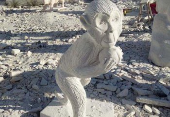 东营“猴子石雕”——精致细腻的石头精雕