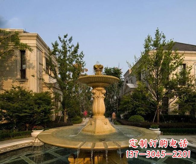 东营别墅装饰喷泉雕塑