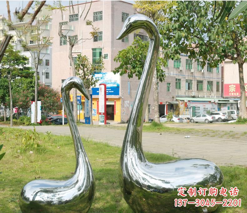 东营不锈钢动物雕塑