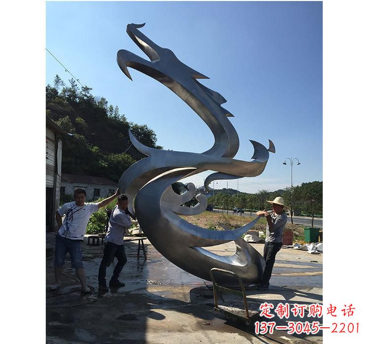 东营不锈钢动物雕塑