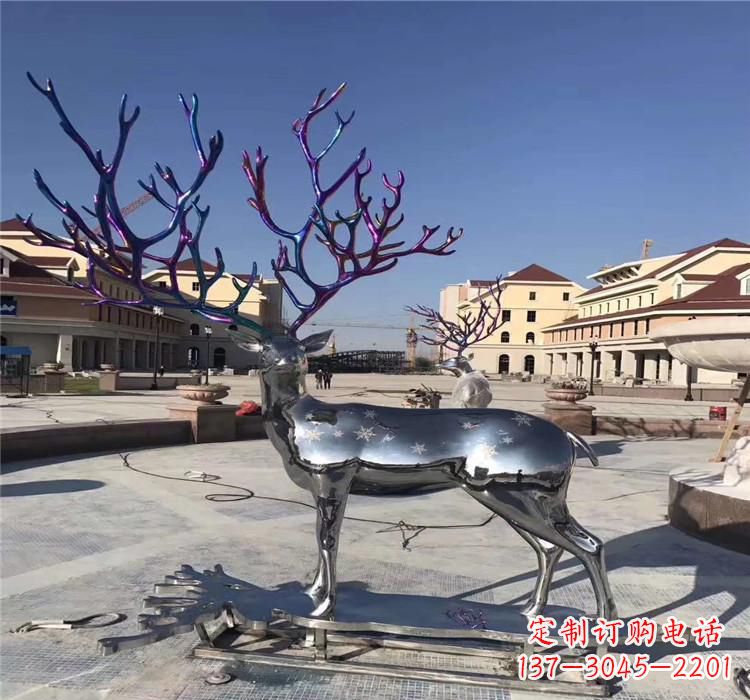 东营不锈钢动物雕塑精美绝伦