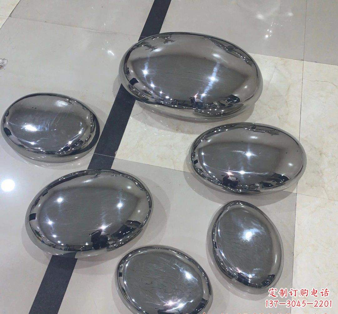 东营不锈钢鹅卵石雕塑精美的艺术瑰宝
