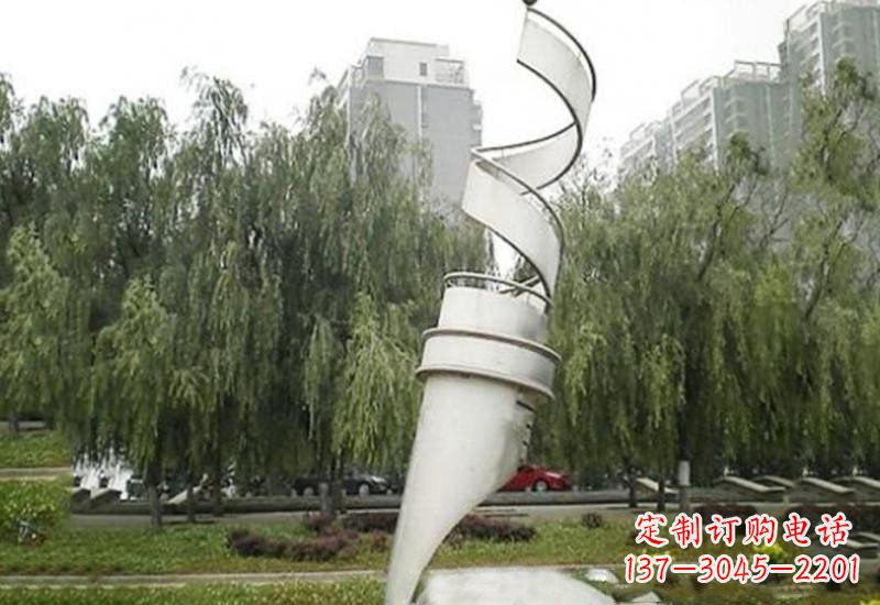 东营不锈钢钢笔雕塑——精致的艺术构筑