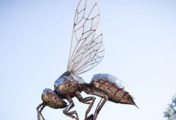 东营不锈钢公园蜜蜂雕塑精彩纷呈的自然之美