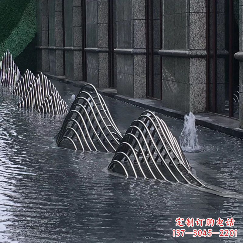 东营不锈钢假山雕塑精美外形,百变造型