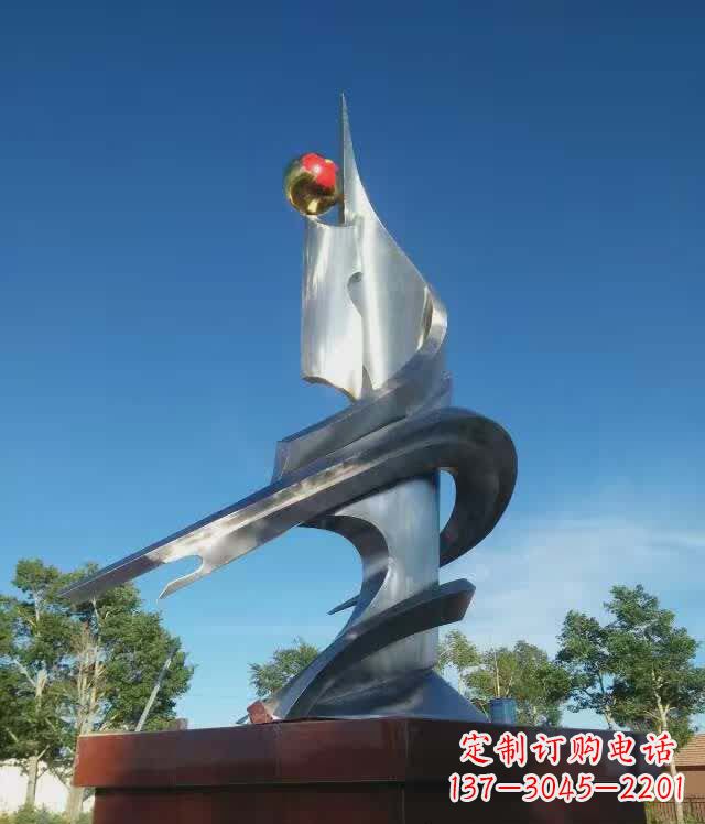 东营利用不锈钢创作书籍雕塑