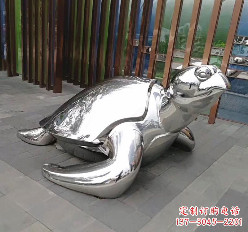 东营不锈钢乌龟雕塑探索艺术与自然的完美结合
