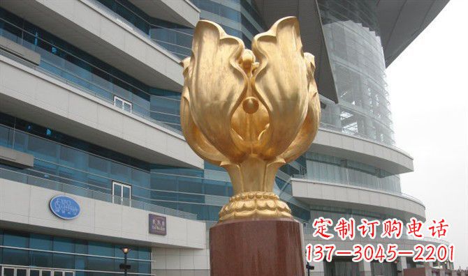 东营不锈钢紫荆花之美