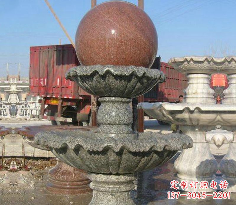东营风水球雕塑家庭财富的灵魂寄托