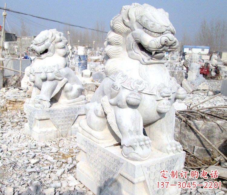 东营狮子雕塑一种神圣而古老的艺术