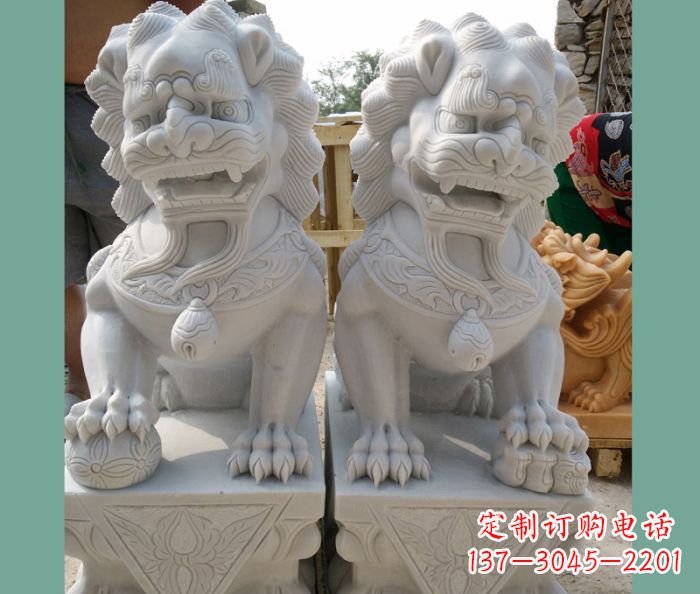 东营狮子雕塑