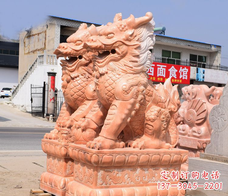 东营传说中的麒麟雕塑