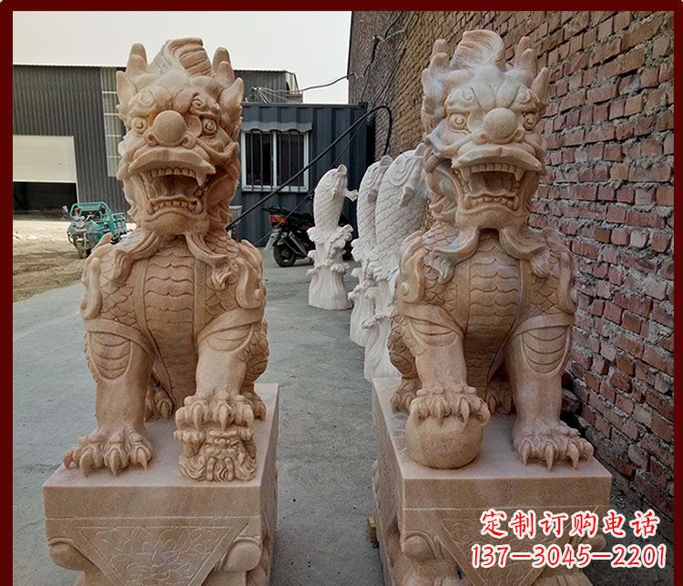 东营麒麟门口雕塑——传承古老文化的精灵