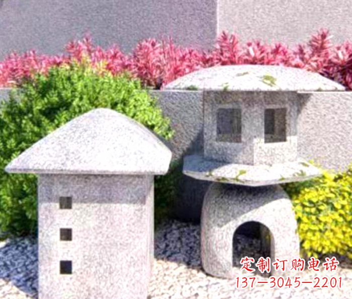 东营草坪大理石石灯雕塑的传统文化