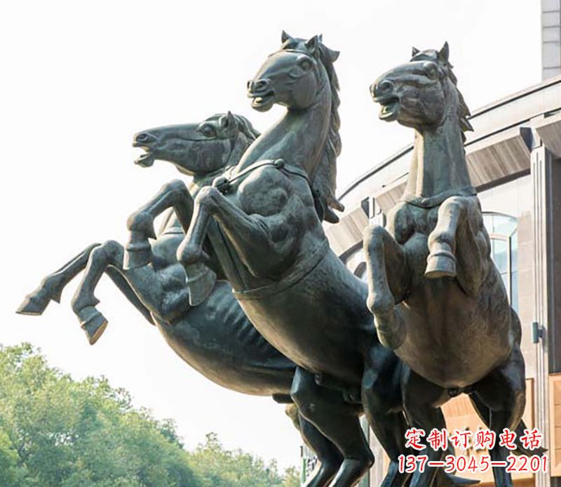 东营马雕塑集传统文化与现代装置艺术于一身