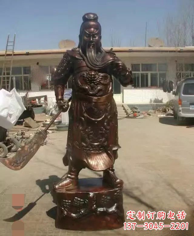 东营关公雕塑