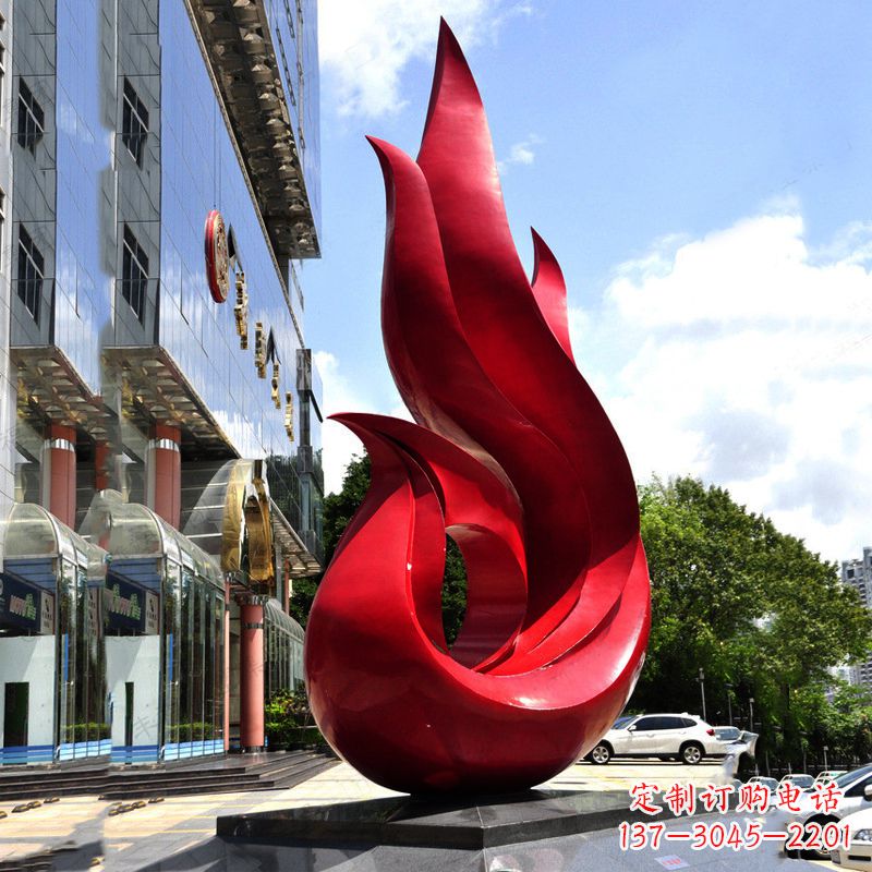 东营抽象不锈钢凤凰雕塑雕塑艺术的精美绝伦