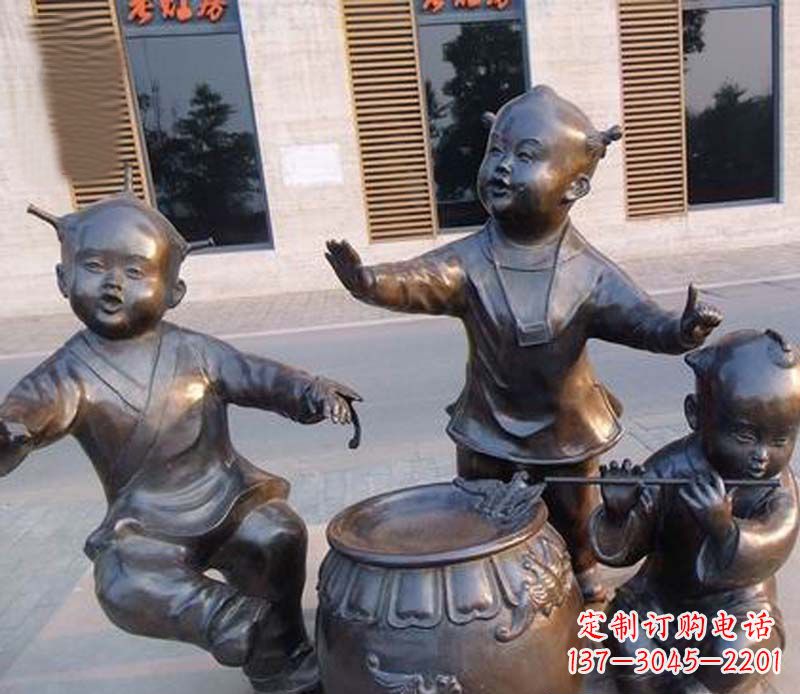 东营儿童铜雕——传承精神家园的艺术瑰宝
