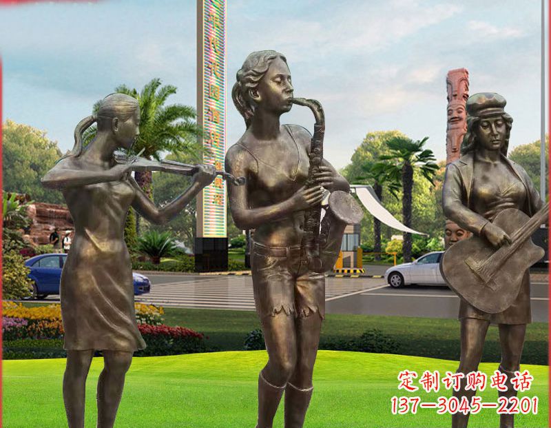东营萨克斯雕塑艺术与历史的结晶