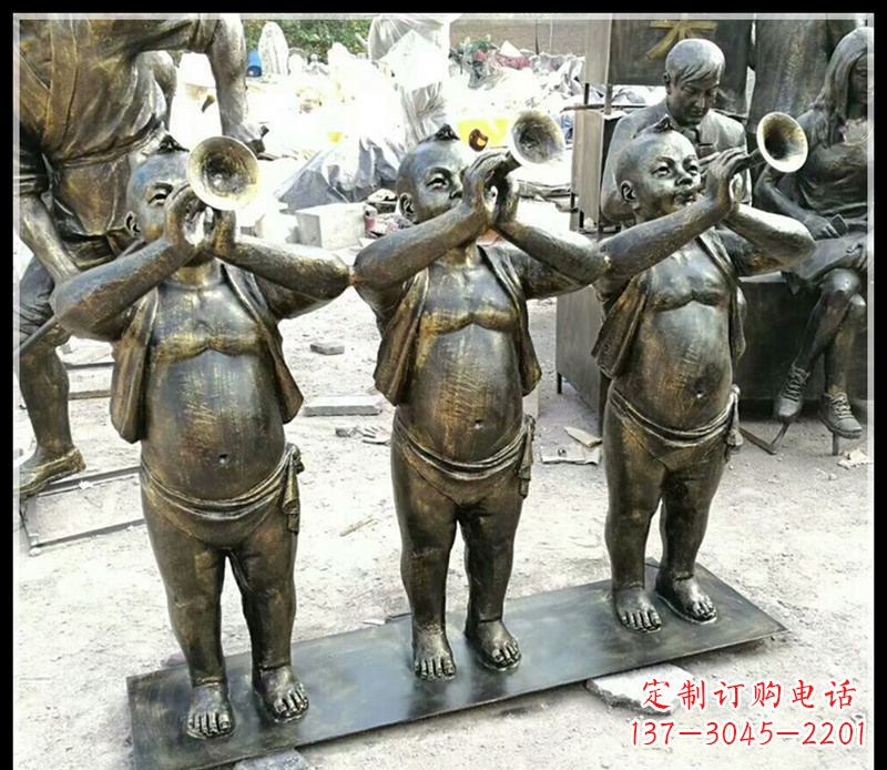 东营儿童雕塑弘扬传统文化