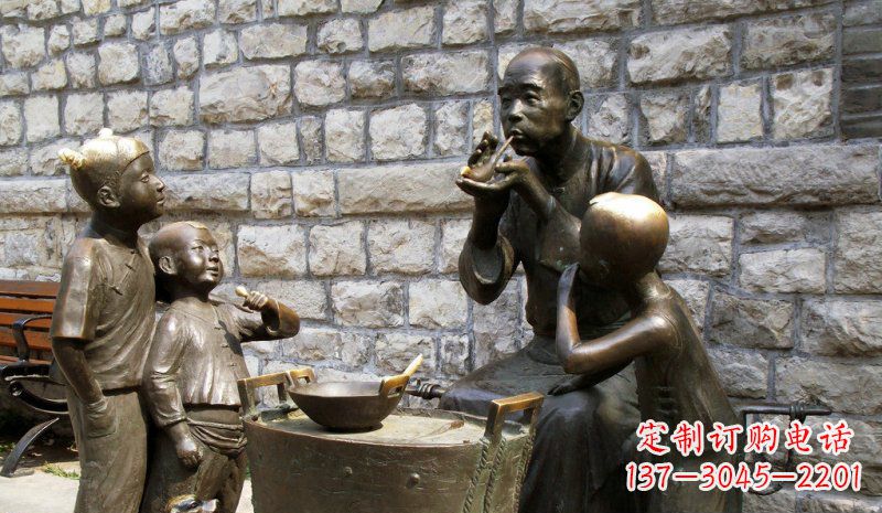 东营糖果街的精美雕塑