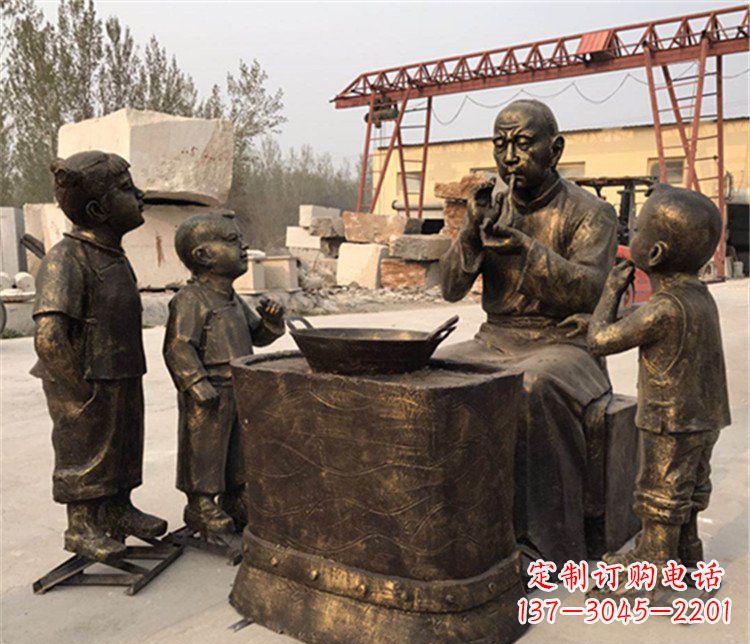 东营糖果人雕塑想象力与艺术的结合