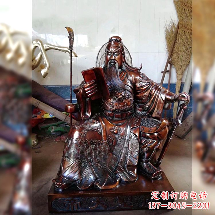 东营关公雕塑传承中华文化的珍贵标志