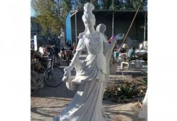 东营传奇女神嫦娥的雕塑