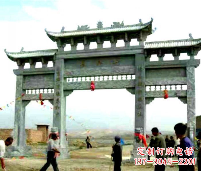 东营该牌坊雕塑