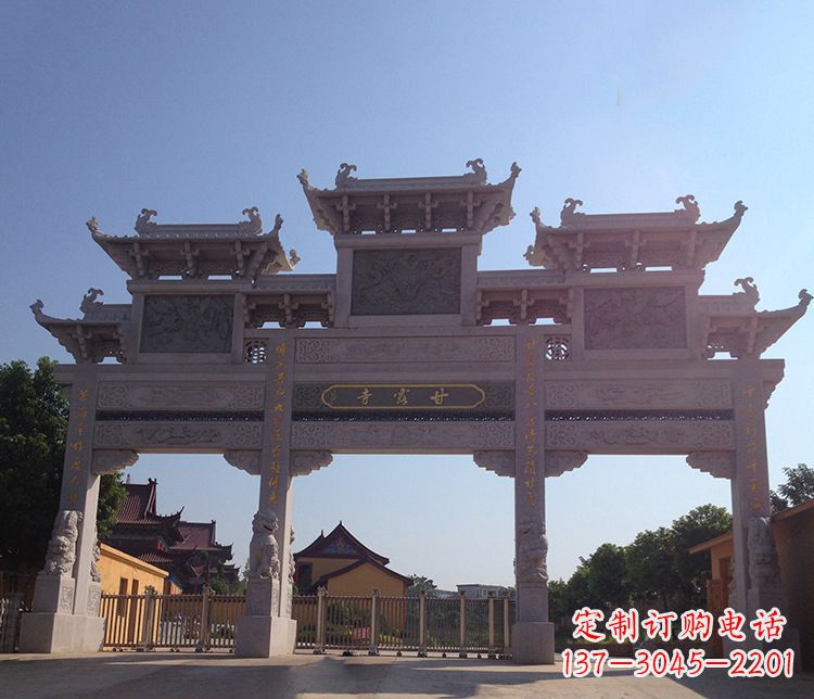 东营牌坊雕塑——传承民间艺术的精髓