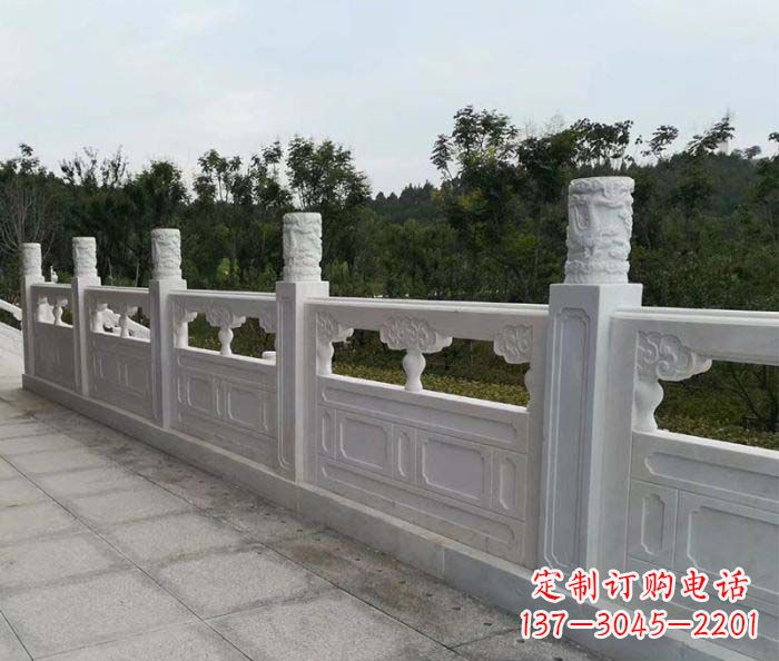 东营精美绝伦大理石栏板雕塑