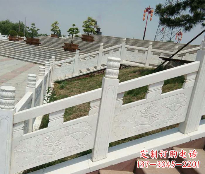 东营大理石栏板雕塑