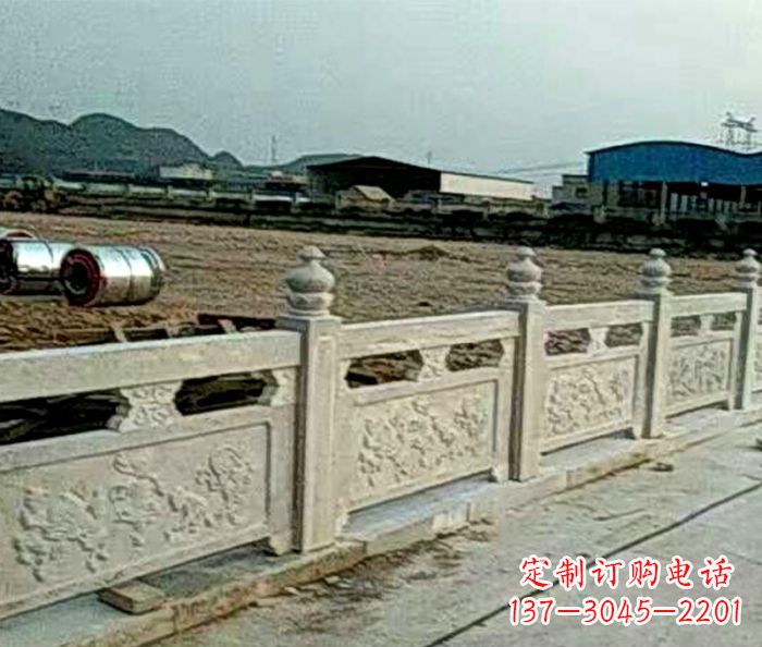 东营精美大理石栏板雕塑