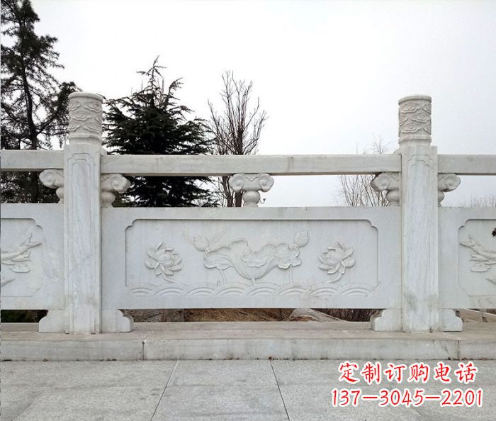 东营大理石栏板雕塑