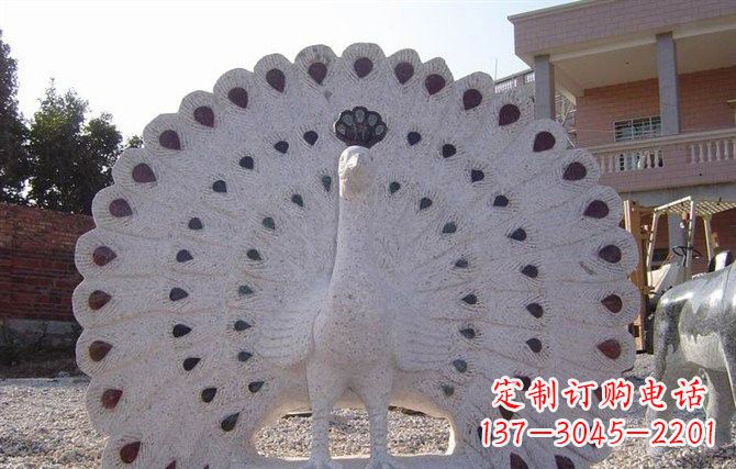 东营精美绝伦的孔雀石雕塑