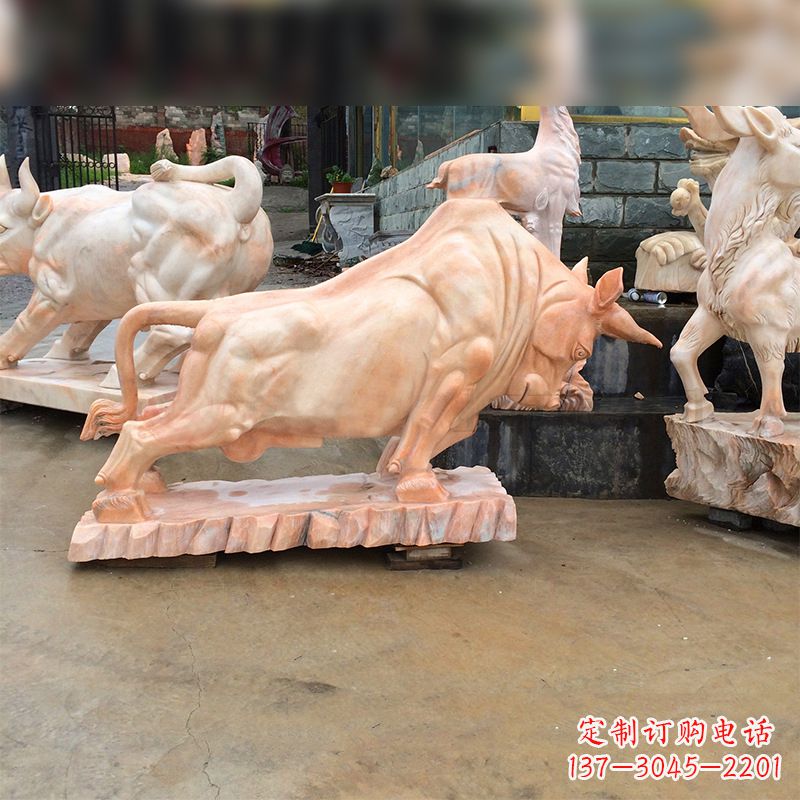 东营大理石动物雕塑