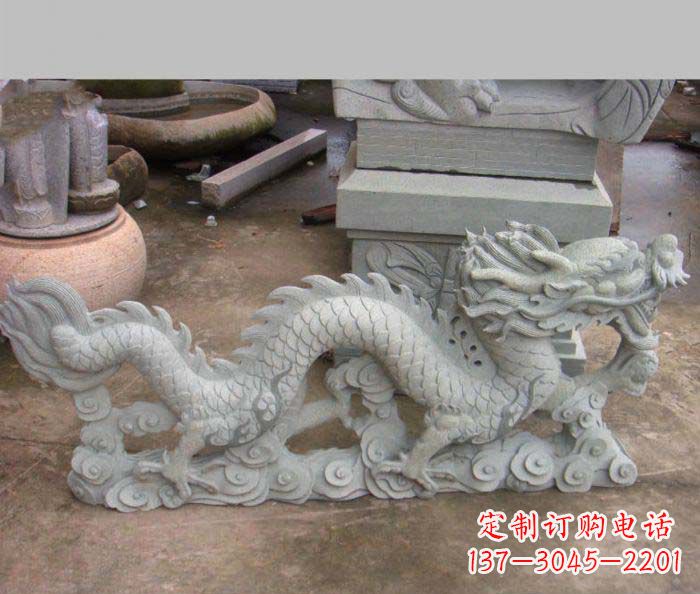 东营大理石龙雕塑