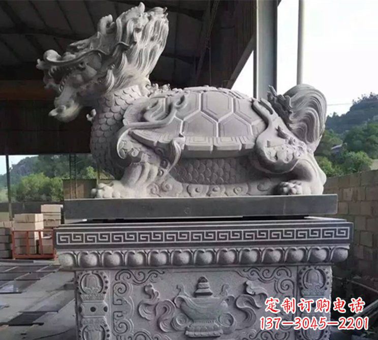 东营中领雕塑 | 手工制作大理石龙雕塑