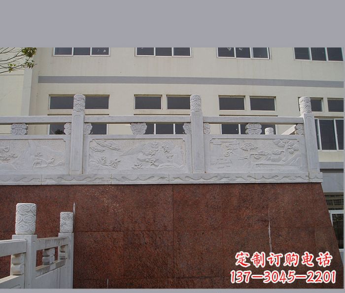 东营精致美观的大理石栏板雕塑