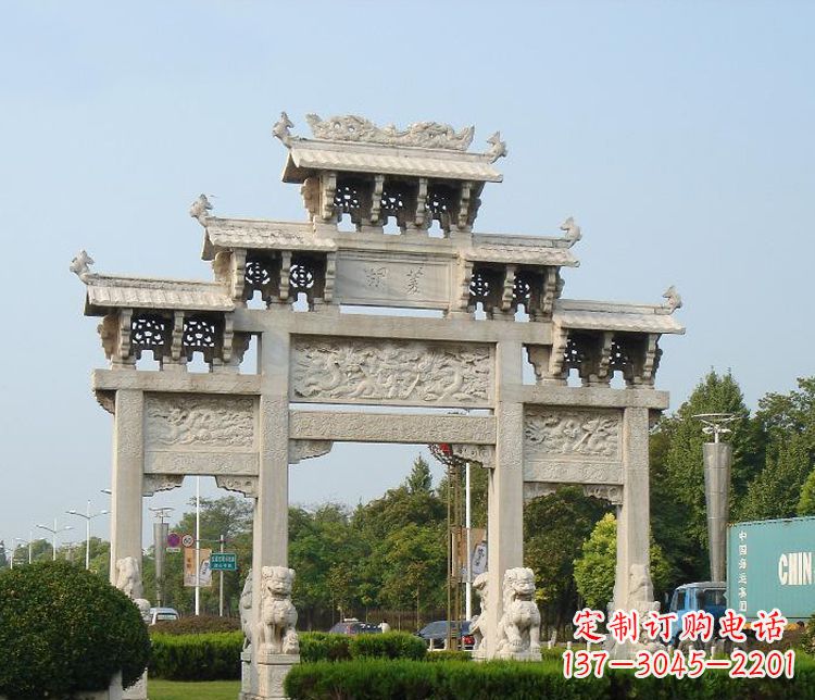 东营大理石牌坊雕塑——精致纯粹、卓越优雅