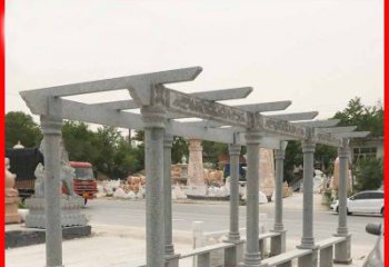 东营大理石公园石雕长廊高端定制雕塑