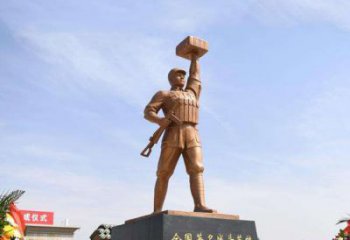 东营董存瑞雕塑景区名人英雄雕像
