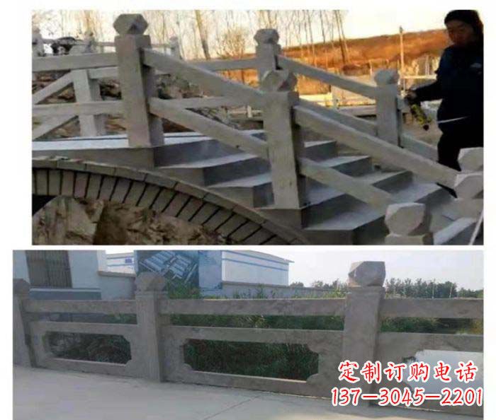 东营精美仿古栏杆雕塑
