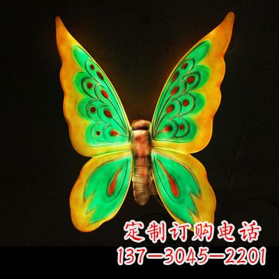 东营闪耀蝴蝶,精致灯光雕塑