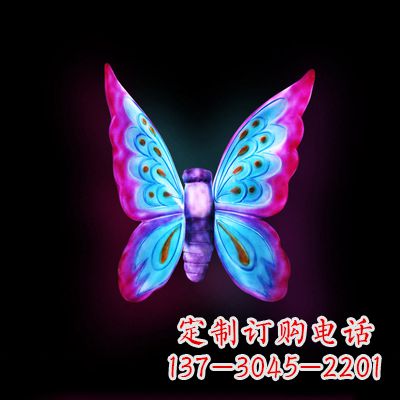东营璀璨发光蝴蝶雕塑
