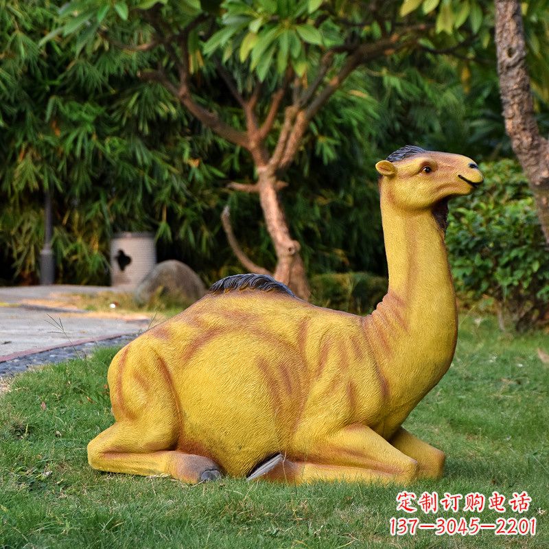 东营艺术精美的骆驼雕塑