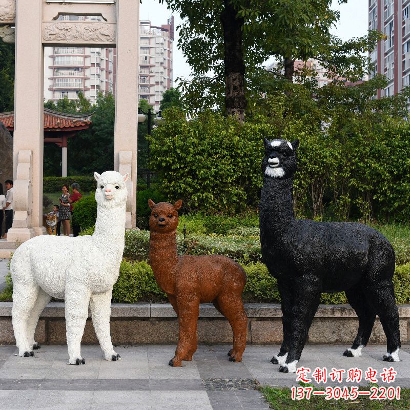 东营优雅耐用的玻璃钢仿真动物雕塑