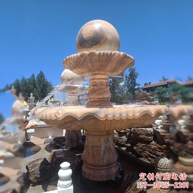 东营风水球水景