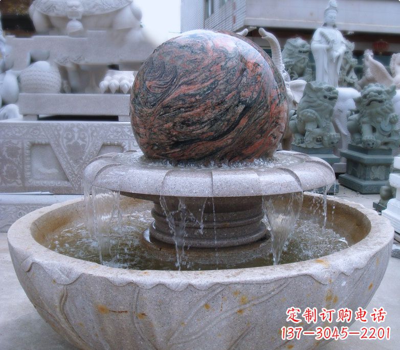 东营时尚精致·水流喷泉雕塑